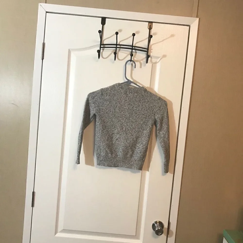 Old Navy Size 5 Pullover Sweater Gray White